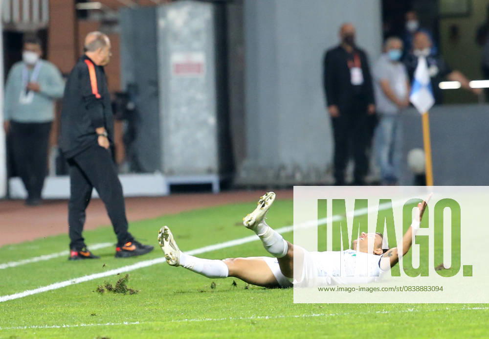 Kasimpasa v Galatasaray - Turkish Super Lig ISTANBUL, TURKEY - OCTOBER 4: Yusuf Erdogan (11) of Kasimpasa celebrates after scoring a goal during the Turkish Super Lig match between Kasimpasa and Galatasaray, at Recep Tayyip Erdogan Stadium on October 4, 2020 in Istanbul, Turkey. Istanbul Turkey. Editorial use only. Please get in touch for any other usage.