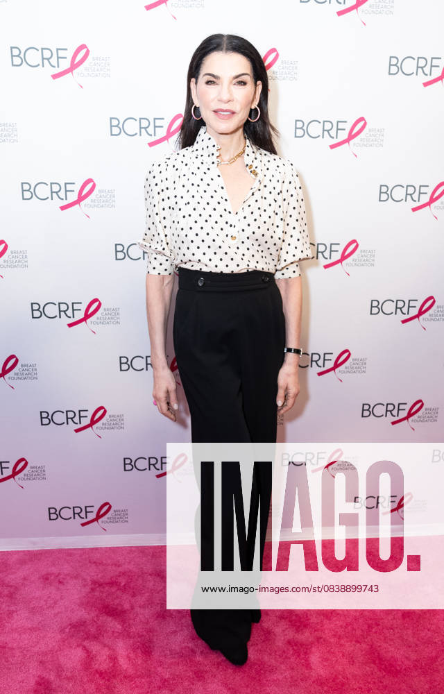 2025 Breast Cancer Research Foundation Awards Luncheon Julianna Margulies wearing earrings and ring by Robinson Pelham Pink Ribbon Collection attends Breast Cancer Research Foundation Awards Luncheon at Hilton Midtown in New York, NY on October 30, 2025. New York New York United States