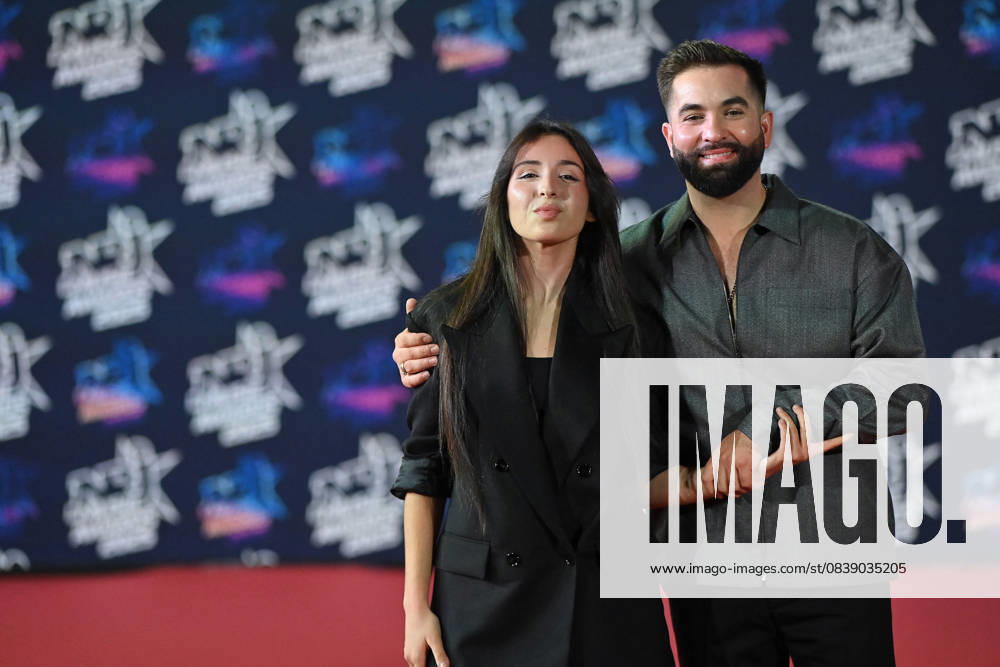 27th NRJ Music Awards Photocall Cannes..FC Kendji Girac and Ambre attends the Photocall during the 27th NRJ Music Awards on October 31, 2025 in Cannes, France. Photo by Franck Castel ABACAPRESS.COM Cannes France