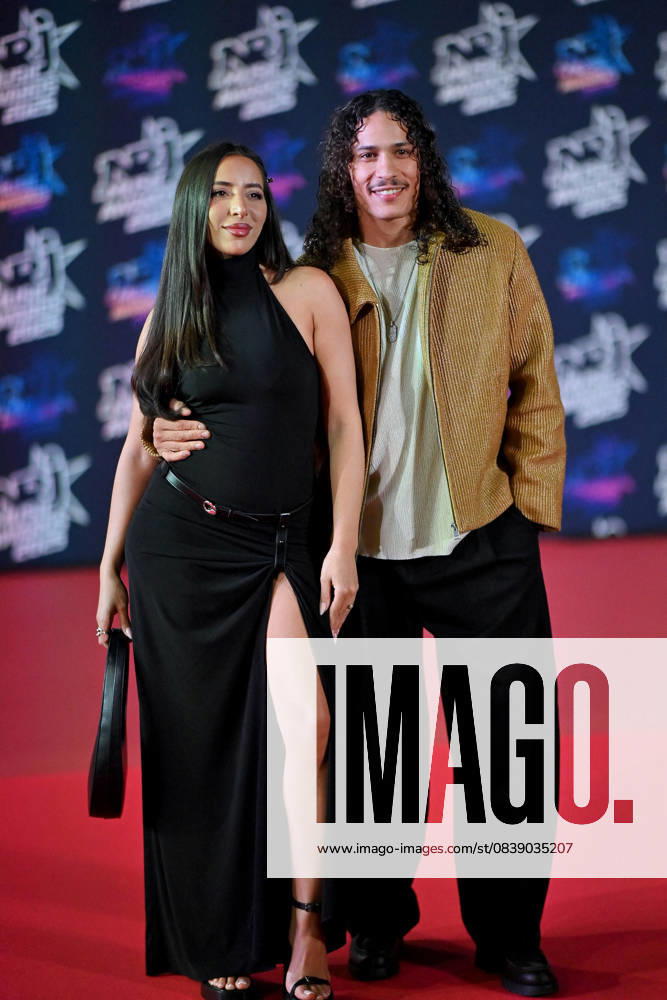 27th NRJ Music Awards Photocall Cannes..FC Leila Marwa Adjan a.k.a. Leila AD and Clement Penhoat a.k.a. Hatik attends the Photocall during the 27th NRJ Music Awards on October 31, 2025 in Cannes, France. Photo by Franck Castel ABACAPRESS.COM Cannes France