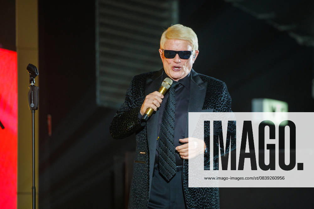 Singer Heino Solo Tour 2025 MADE IN GERMANY in the Stadthalle in Torgelow County Vorpommern Greifswald Torgelow Stadthalle Mecklenburg Vorpommern Germany