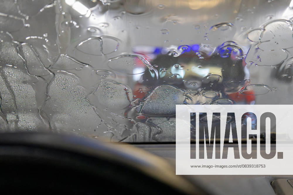 Car in the car wash