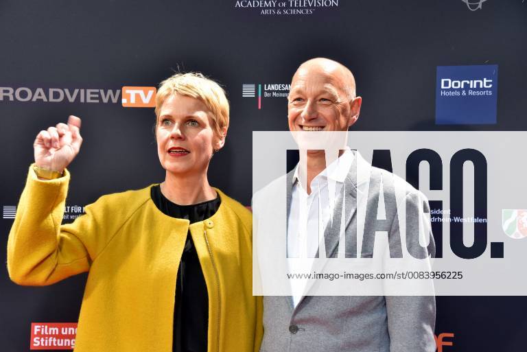 Actress and comedian Cordula Stratmann and Rainer Osnowski Managing director of the literary festival lit COLOGNE will be attending the evening event on 21.06.2018 in Cologne, Germany, for the international Emmy Award 2018 Semi Final Round of Judging of the International Emmy Awards