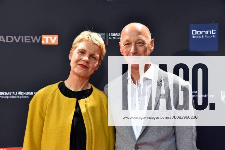 Actress and comedian Cordula Stratmann and Rainer Osnowski Managing director of the literary festival lit COLOGNE will be attending the evening event on 21.06.2018 in Cologne, Germany, for the international Emmy Award 2018 Semi Final Round of Judging of the International Emmy Awards