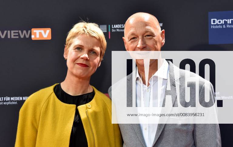 Actress and comedian Cordula Stratmann and Rainer Osnowski Managing director of the literary festival lit COLOGNE will be attending the evening event on 21.06.2018 in Cologne, Germany, for the international Emmy Award 2018 Semi Final Round of Judging of the International Emmy Awards