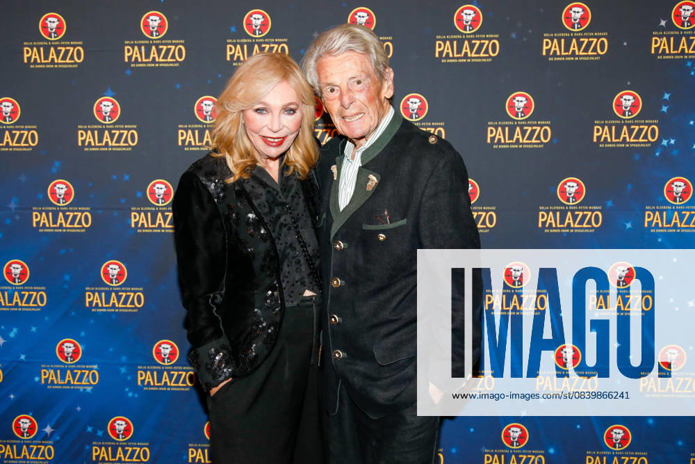 Gala Premiere 2025 of the Palazzo Dinner Show at the Spiegelpalast in Berlin Berlin, 7 11 2025 Klaus Bresser with his wife Evelyn Bresser at the Gala Premiere 2025 of the Palazzo Dinner Show at the Spiegelpalast in Berlin Berlin