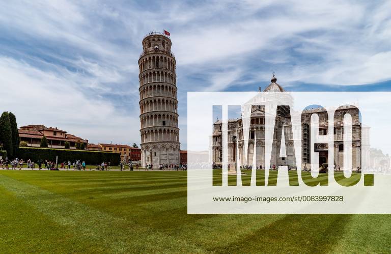 Pisa THEME PICTURE The Leaning Tower of Pisa and the Duomo taken on 24 June 2018 in Pisa Italy The Leaning Tower of Pisa and the cathedral Pisa Italy on 2018 06 24 EX_FEI