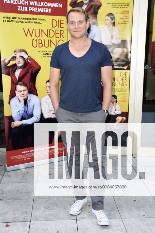 Devid Striesow at the premiere of the movie Die Wunderübung in the City Cinema Munich 26 06 2018 Foto:xP.xSchönbergerx xFuturexImage