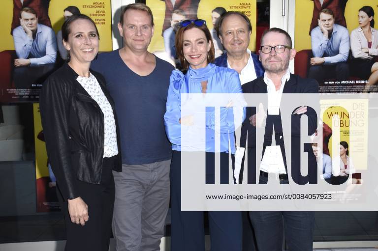 Guest Devid Striesow Aglaia Szyszkowitz Christoph Ott and Michael Kreihsl at the premiere of the movie Die Wunderübung im Stadt Kino München 26 06 2018 Foto:xP.xSchönbergerx xFuturexImage