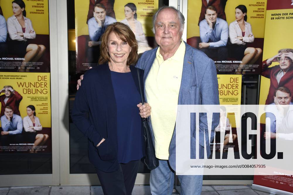 Senta Berger with husband Michael Verhoeven at the premiere of the movie Die Wunderübung im Stadt Kino München 26 06 2018 Foto:xP.xSchönbergerx xFuturexImage
