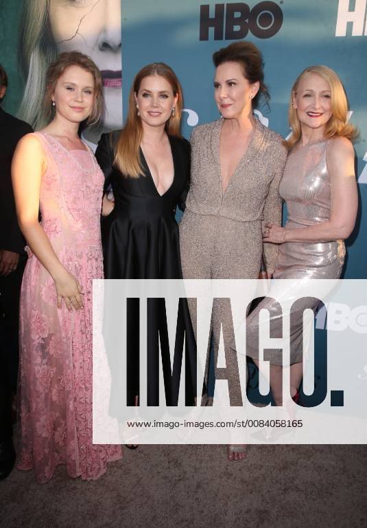 HOLLYWOOD, CA - JUNE 26: Eliza Scanlen, Amy Adams, Elizabeth Perkins, Patricia Clarkson, arriving to the Premiere Of HBO s Sharp Objects at The Cinerama Dome in Hollywood, California on June 26, 2018.