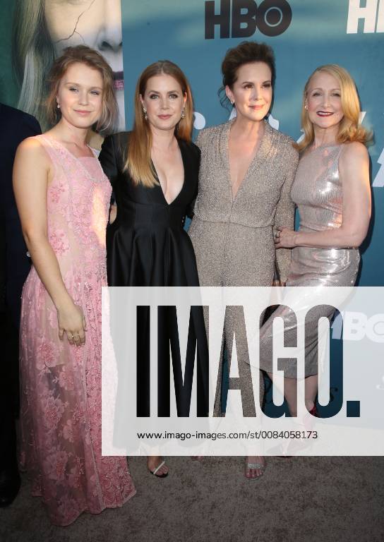 HOLLYWOOD, CA - JUNE 26: Eliza Scanlen, Amy Adams, Elizabeth Perkins, Patricia Clarkson, arriving to the Premiere Of HBO s Sharp Objects at The Cinerama Dome in Hollywood, California on June 26, 2018.