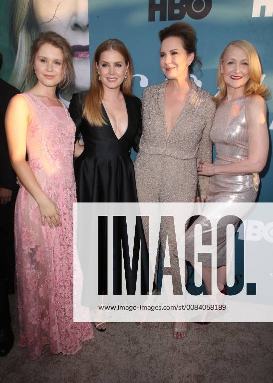 HOLLYWOOD, CA - JUNE 26: Eliza Scanlen, Amy Adams, Elizabeth Perkins, Patricia Clarkson, arriving to the Premiere Of HBO s Sharp Objects at The Cinerama Dome in Hollywood, California on June 26, 2018.