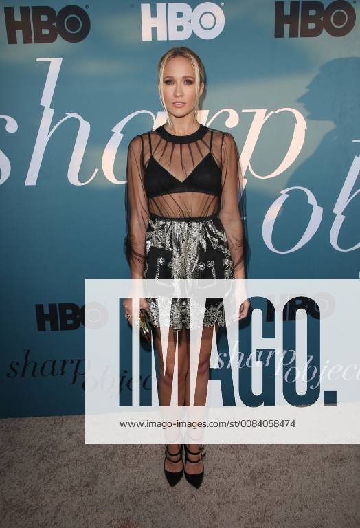 HOLLYWOOD, CA - JUNE 26: Anna Camp, arriving to the Premiere Of HBO s Sharp Objects at The Cinerama Dome in Hollywood, California on June 26, 2018.