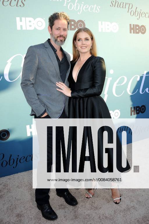 Amy Adams and her husband Darren Le Gallo at the Sharp Objects HBO Series Premiere on 26 06 2018 in Los Angeles Sharp Objects HBO Series Premiere in Hollywood Los Angeles 2018