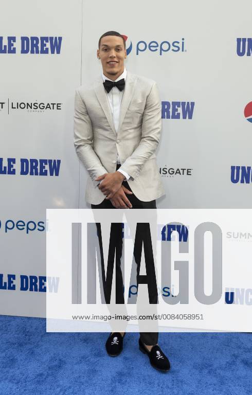 USA: Uncle Drew New York Premiere Aaron Gordon attends the Uncle Drew New York Premiere at Alice Tully Hall Lincoln Center New York New York United States Alice Tully Hall Lincoln Center LevxRadin
