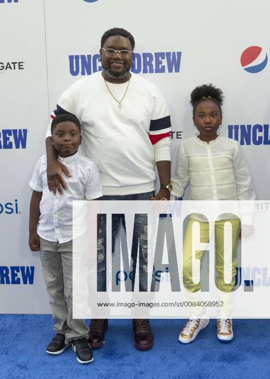 USA: Uncle Drew New York Premiere Lil Rel Howery with his kids attend the Uncle Drew New York Premiere at Alice Tully Hall Lincoln Center New York New York United States Alice Tully Hall Lincoln Center LevxRadin