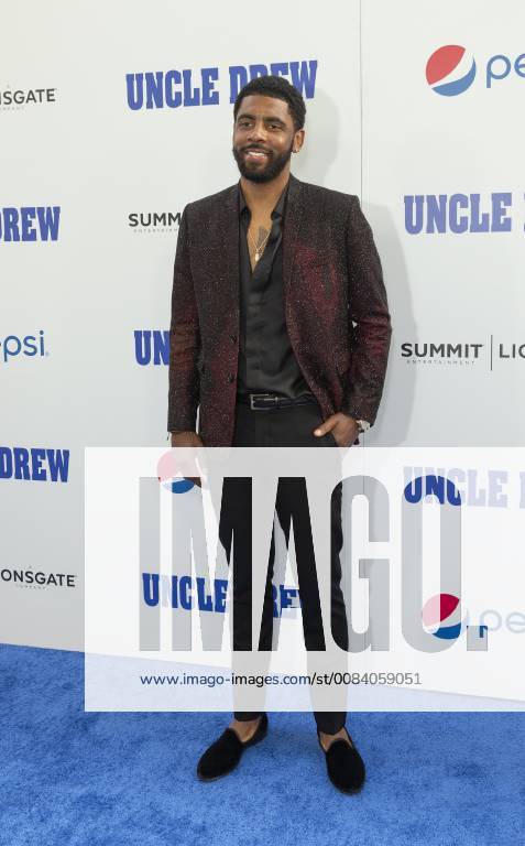 USA: Uncle Drew New York Premiere Kyrie Irving attends the Uncle Drew New York Premiere at Alice Tully Hall Lincoln Center New York New York United States Alice Tully Hall Lincoln Center LevxRadin
