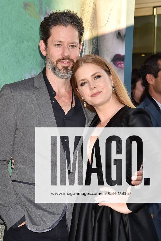 Amy Adams and her husband Darren Le Gallo at the Sharp Objects HBO Series Premiere on 26 06 2018 in Los Angeles Sharp Objects HBO Series Premiere in Hollywood Los Angeles 2018