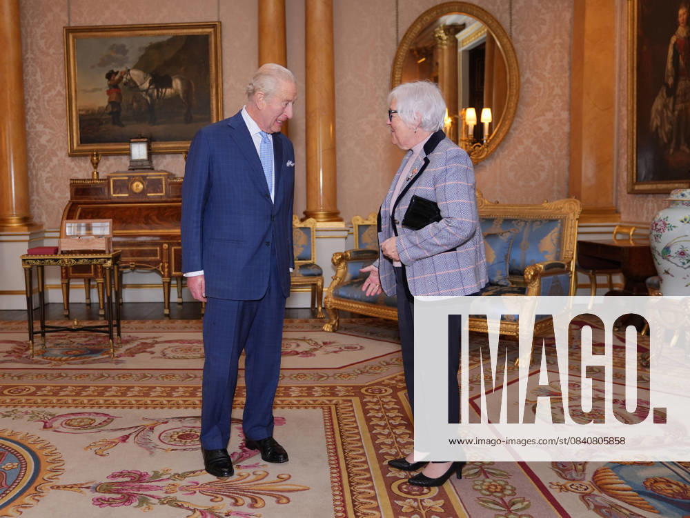 Audience at Buckingham Palace King Charles III during an audience with Louise Imbeault, Lieutenant-Governor of New Brunswick, at Buckingham Palace, London. Picture date: Wednesday November 19, 2025., Credit:Yui Mok Avalon UK, London