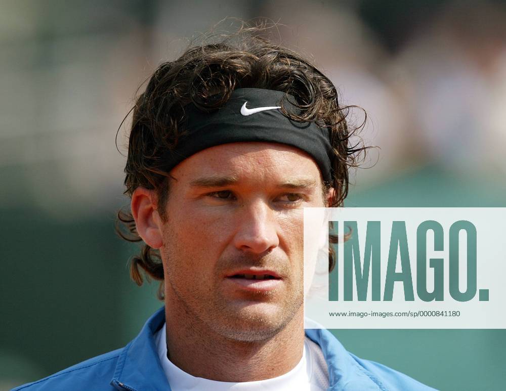 Carlos Moya (Spanien) Tennis Herren French Open 2003, Grand Slam, ATP-Tour, Vdig, Porträt Paris