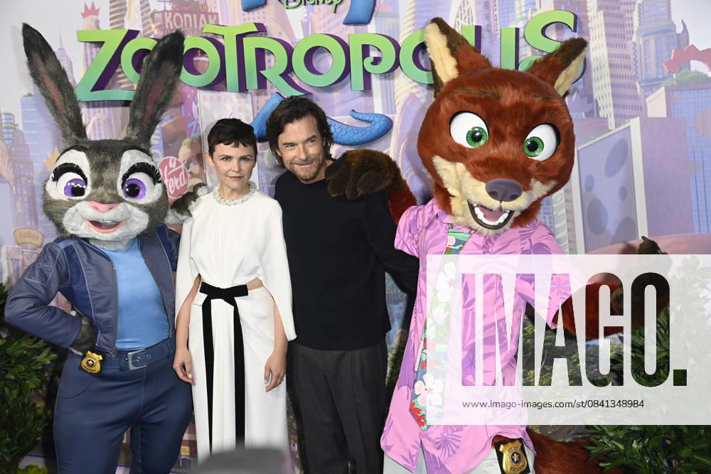 Zootropolis 2 UK premiere, Picturehouse Central, London, UK, 23 November 2025 Ginnifer Goodwin and Jason Bateman at the Zootropolis 2 UK premiere, Picturehouse Central, London, UK, 23 November 2025., Credit:Justin Ng Avalon United Kingdom, London