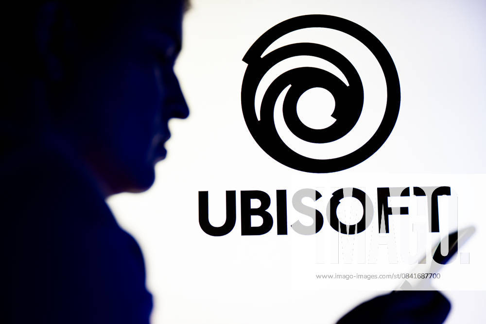 Brand logos in Poland - 26 Nov 2025 In this photo illustration, a Ubisoft logo is seen displayed on TV. Poland