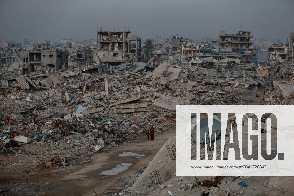 A general view of the extensive destruction in the Zeitoun neighborhood, southeast of Gaza City A general view of the extensive destruction in the Zeitoun neighborhood, southeast of Gaza City, on November 27, 2025. Buildings and roads have been reduced to rubble following Israeli bombardment of the Gaza Strip. Photo by Omar Ashtawy apaimages Gaza city Gaza Strip Palestinian Territory 271125_Gaza_OSH_00(32)