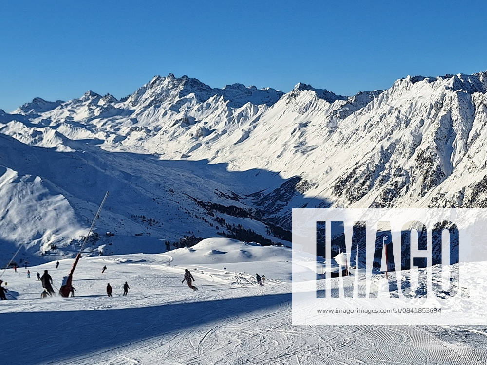 Ischgl, Samnaun theme picture ski resort Silvretta Arena Ischgl, Samnaun in the alpine region Paznaun, opening, season opening, season start 2025 2026 in Austria theme picture