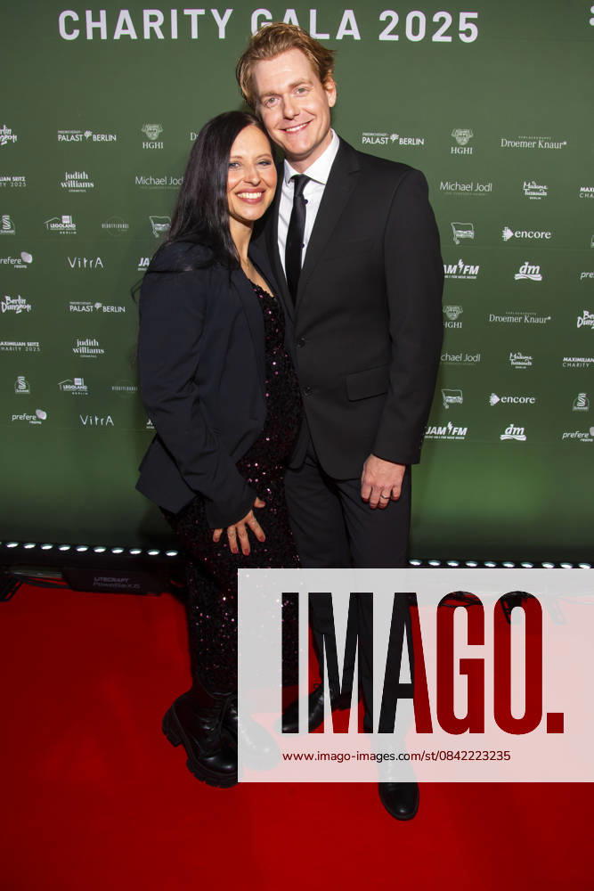 ABBberlin Nadja Jo Klapper and Johannes Heinrichs as guests at the 2 Kindeswohl Berlin Charity Gala at the Hotel Pullman Berlin Schweizerhof on04 12 2025 Berlin Germany
