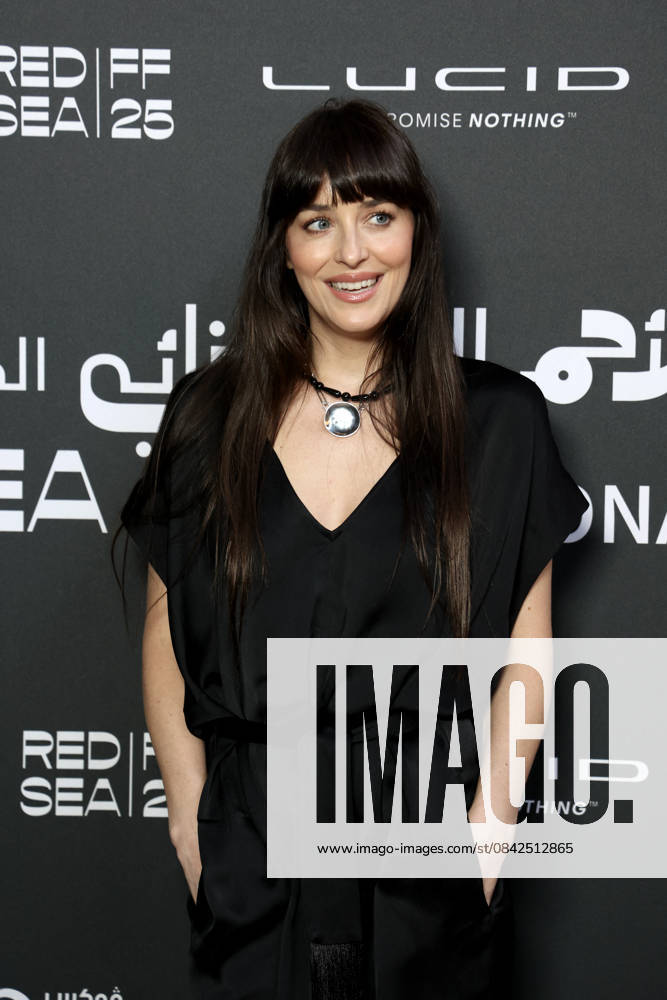Dakota Johnson at Red Sea Film Festival - Jeddah US actress Dakota Johnson poses during the 5th edition of the Red Sea Film Festival in Jeddah, Saudi Arabia, on December 5, 2025. Photo by Balkis Press ABACAPRESS.COM Jeddah Saudi Arabia