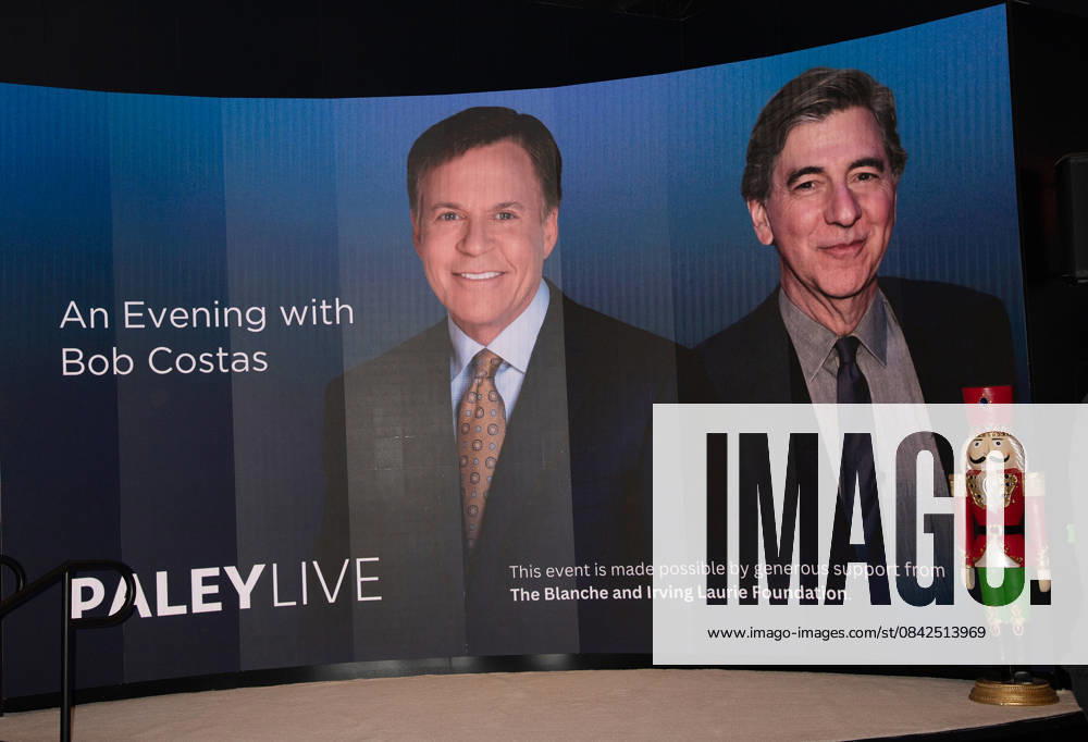 Red carpet for PaleyLive s An Evening with Bob Costas Featuring: Atmosphere Where: New York, New York, United States When: 09 Dec 2025 Credit: Janet Mayer INSTARimages.com . NOT FOR USE BY NEWSPAPERS BASED IN THE UK.