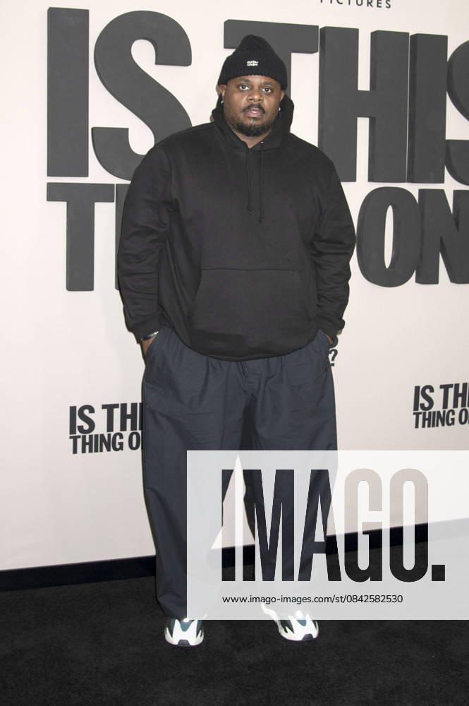 Reggie Conquest at the special screening of the movie Is This Thing On at the DGA Theater New York, 10 12 2025 Foto:xB.xFuturexImagex thing_5208