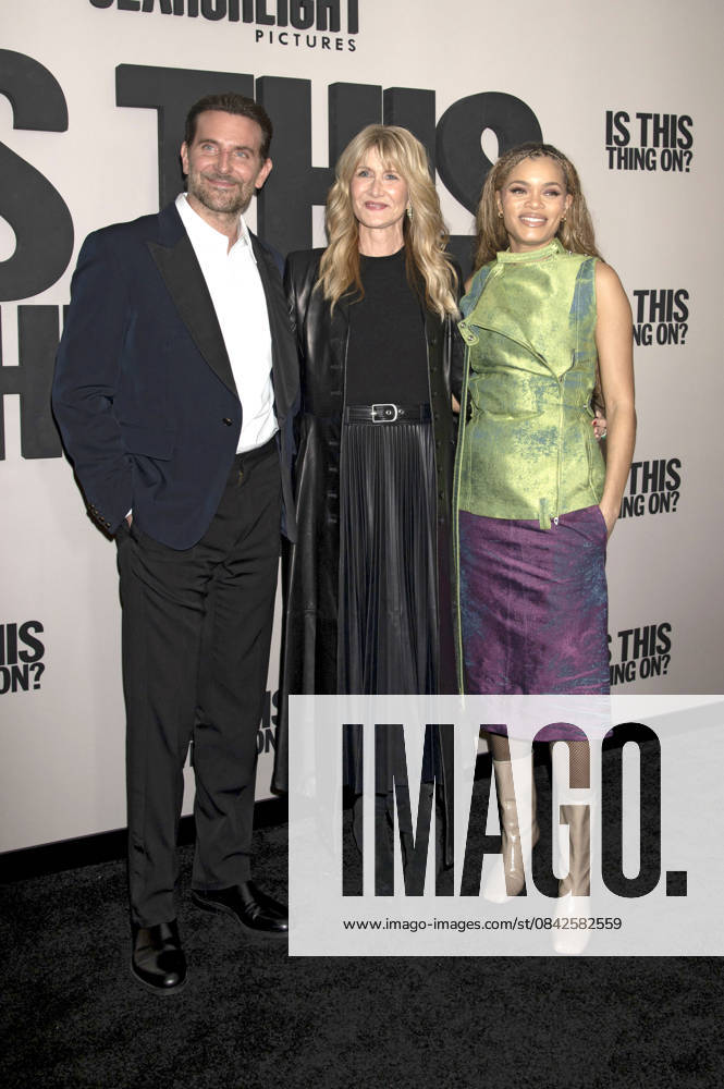 Bradley Cooper, Laura Dern and Andra Day at the special screening of the movie Is This Thing On at the DGA Theater New York, 10 12 2025 Foto:xB.xFuturexImagex thing_5236
