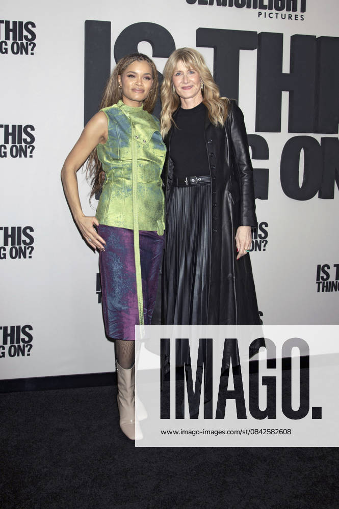 Andra Day and Laura Dern at the special screening of the movie Is This Thing On at the DGA Theater New York, 10 12 2025 Foto:xB.xFuturexImagex thing_5257