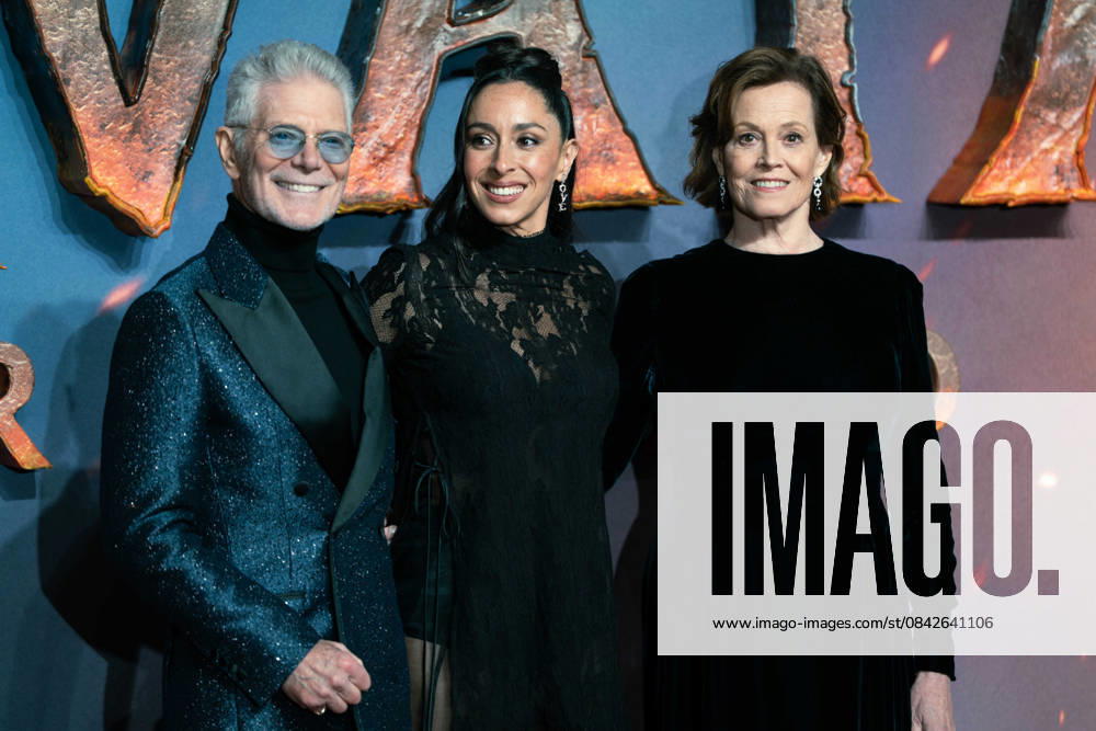 Avatar: Fire And Ash UK Premiere - Arrivals Stephen Lang, Oona Chaplin and Sigourney Weaver attend the Avatar: Fire And Ash UK Premiere at BFI IMAX Waterloo, Credit:Lounis Tiar Avalon United Kingdom, London, BFI Imax Waterloo