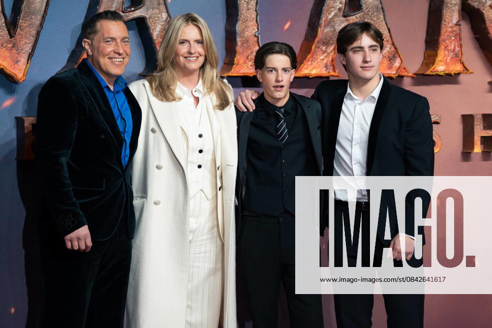 Avatar: Fire And Ash UK Premiere - Arrivals (L-R) Oliver Lancaster, Penny Lancaster and guests attend the Avatar: Fire And Ash UK Premiere at BFI IMAX Waterloo, Credit:Lounis Tiar Avalon United Kingdom, London, BFI Imax Waterloo