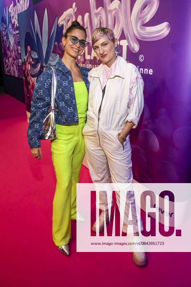 ABBberlin Zora Alber and Luise Zuecker as guests at the opening of Bubble Planet Das Erlebnismuseum für alle Sinne in der Arena Berlin 11 12 2025 Berlin Germany