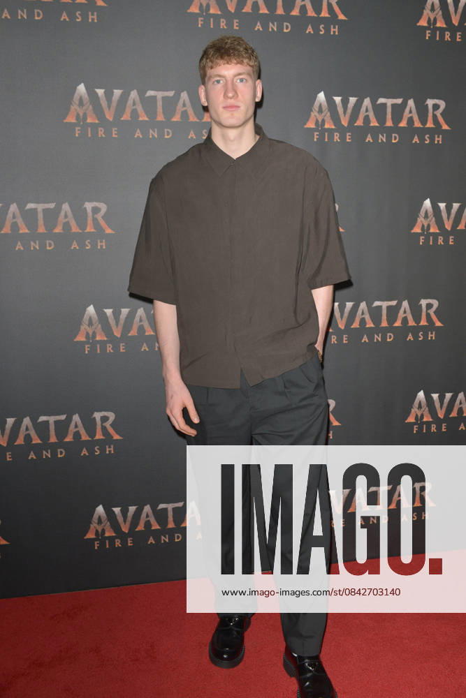 MIAMI, FLORIDA - DECEMBER 12: Kasparas Jakucionis, NBA Miami Heat Player attends the Miami Special Screening of Avatar: Fire and Ash at AMC Sunset Place 24 in Miami, Florida on December 12, 2025.