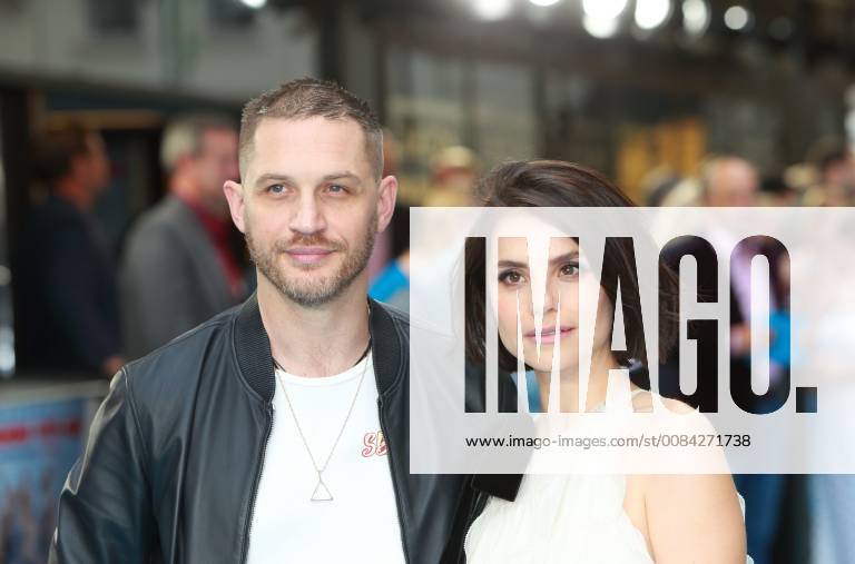 Tom Hardy and Charlotte Riley attend the London premiere of Swimming With Men at Curzon Mayfair Cinema in London. JULY 4th 2018 GBHx182473
