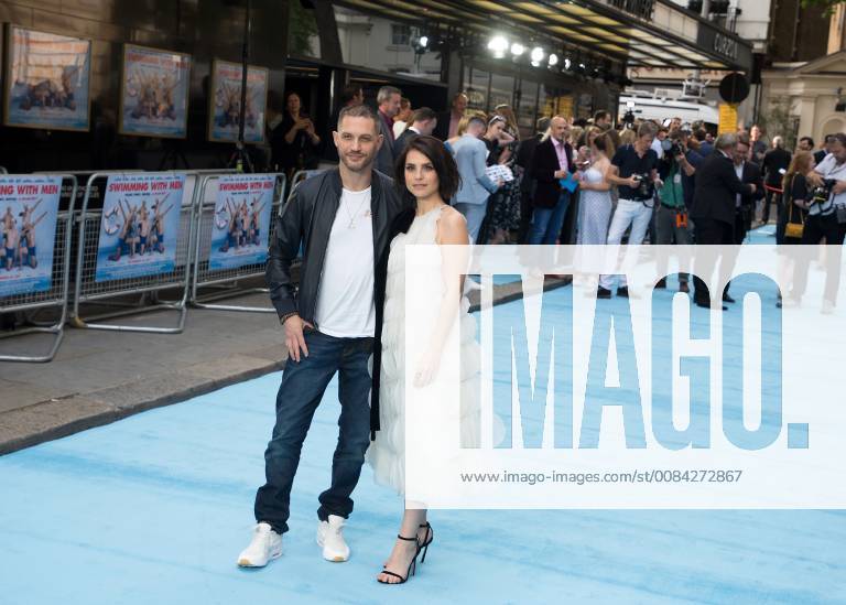Tom Hardy and Charlotte Riley attend the London premiere of Swimming With Men at Curzon Mayfair Cinema in London. JULY 4th 2018 SMOx182475