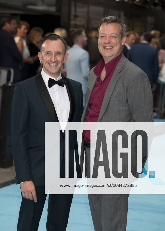 Chris Jepson and Ronan Daley attend the London premiere of Swimming With Men at Curzon Mayfair Cinema in London. JULY 4th 2018 SMOx182475