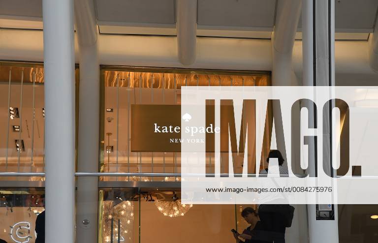 MANHTTAN NEW YORK CITY NEW YORK USA 09JUNE 2018_Kate spade new york store in world trade cneter mall , she passed away in june 2018 . (Photo.Francis Dean Deanpictures.