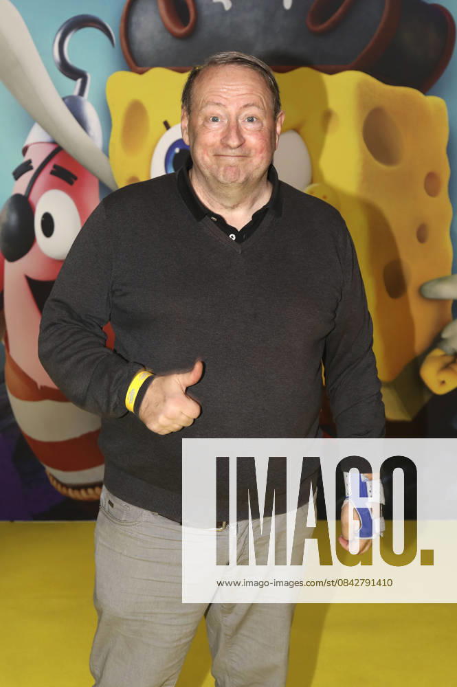 Sven Plate at the premiere of the movie SpongeBob SquarePants Pirates Ahoy at the cinema in the KulturBrauerei Berlin, 14 12 2025 Foto:xAgenturxWehnertx xGränzdörferx xFuturexImagex spongebob_5242