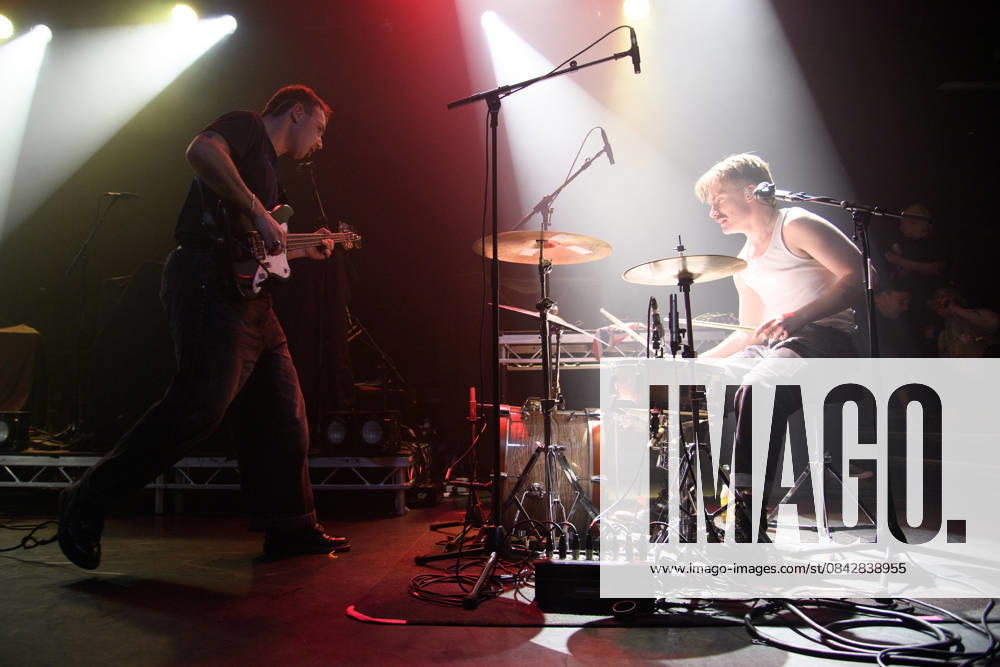 GANS Perform at Koko, London Bassist vocalist Tom Rhodes and Drummer vocalist Euan Woodman of english punk duo GANS performs at Koko in London, England, UK on Monday 15 December 2025., Credit:Justin Ng Avalon UK, England, London, Koko
