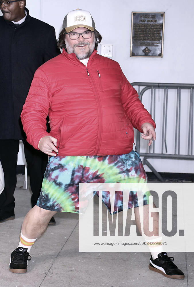 NEW YORK, NY- DECEMBER 16: Jack Black seen at The Drew Barrymore Show on December 16, 2025 in New York City.