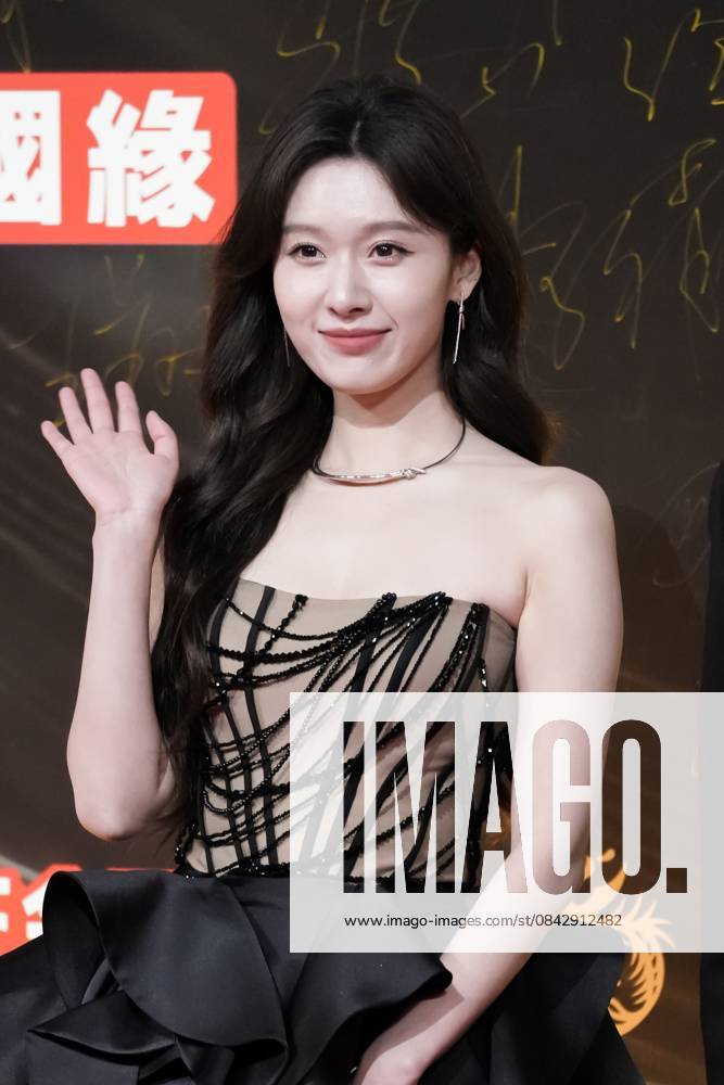 Actress Wang Zixuan arrives at the red carpet of the Domestic TV Series Ceremony (China TV Drama Awards) on December 16, 2025 in Langfang, Hebei Province of China.