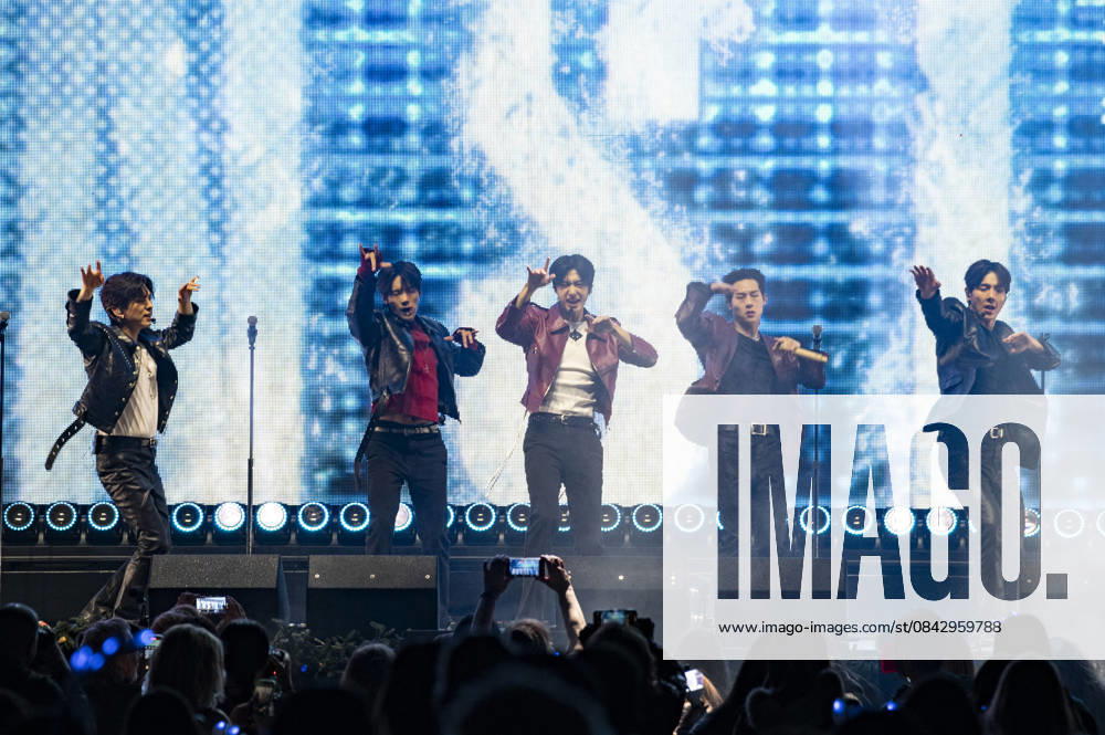 HOT 99.5 iHeartRadio Jingle Ball 2025 DC Minhyuk, Hyungwon, Jooheon, Kihyun and Shownu of MONSTA X perform during iHeartRadio Hot 99.5 s Jingle Ball 2025 Presented By Capital One at Capital One Arena on December 16, 2025 in Washington, DC. Washington DC Capital One Arena District of Columbia USA