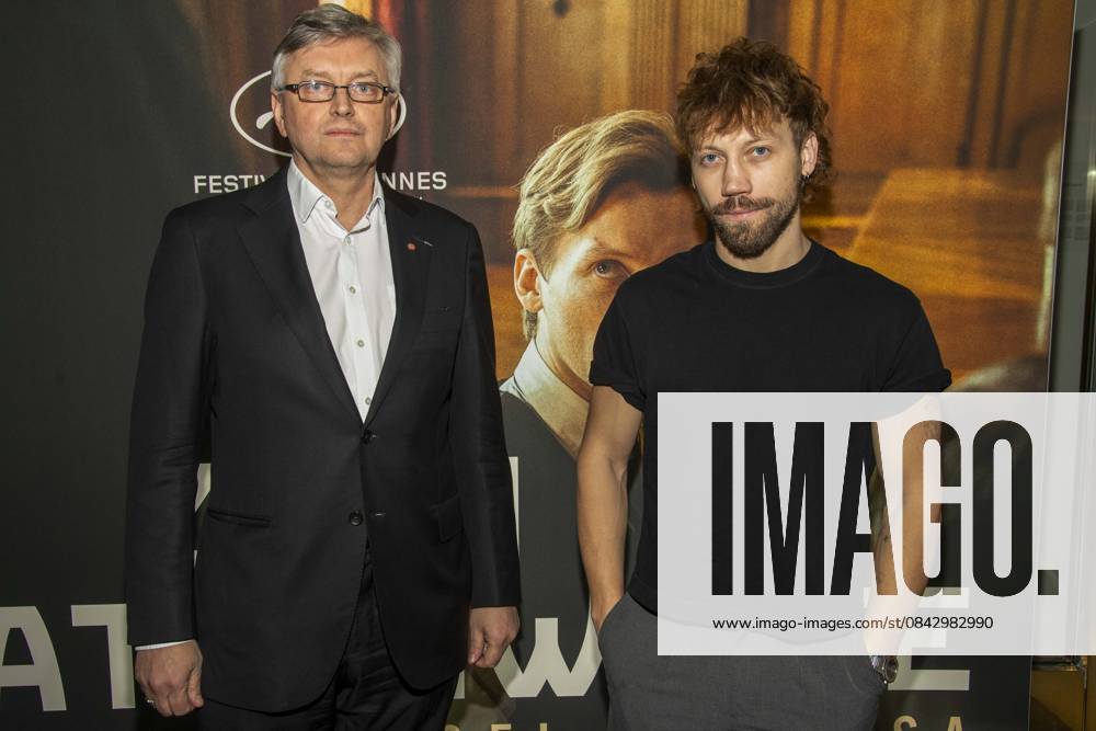 Abb Sergei Loznitsa is a Ukrainian film director with Alexander Alexandrovich Kuznetsov is a Ukrainian Russian film actor guest on the red carpet at the Berlin premiere of the movie Two Prosecutors Prosecutors at Cinema Paris Berlin on December 17, 2025 in Berlin Berlin Germany