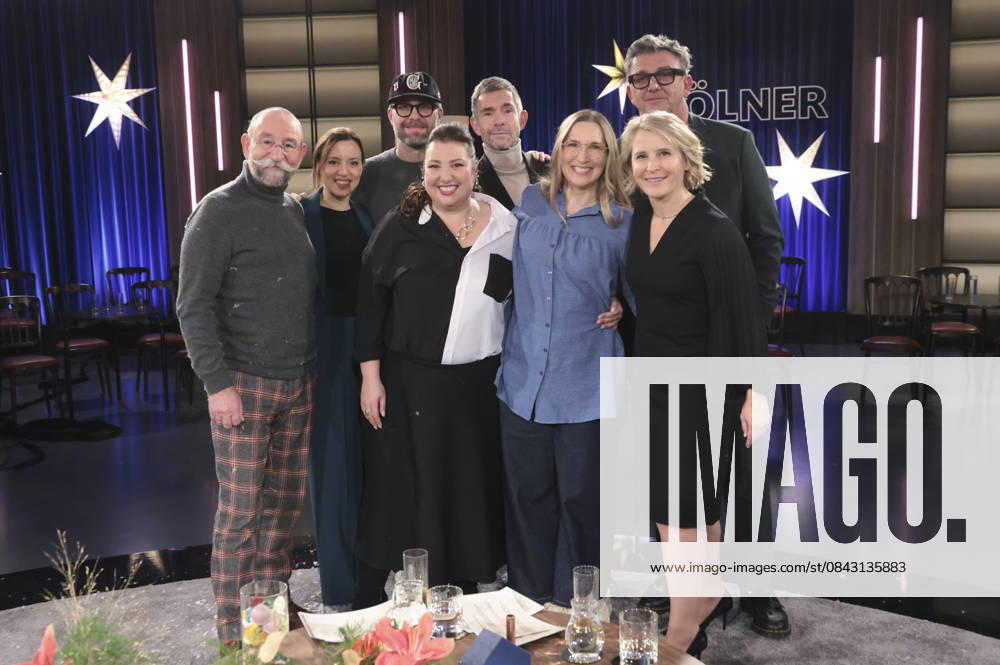 Horst Lichter, Carina Raddatz, Mark Forster, Meltem Kaptan, Micky Beisenherz, Franca Cerutti, Hans Sigl and Susan Link at the recording of the WDR talk show Kölner Treff at WDR Studio BS 3 Cologne, 18 12 2025 Foto:xR.xSchmiegeltx xFuturexImagex koelner_treff1812_5203